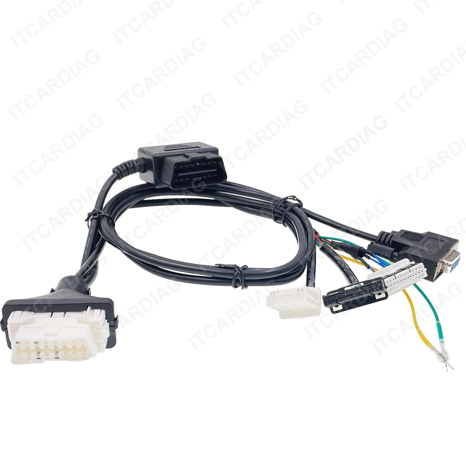 4A 8A BA Connector Smart Key Cable for Toyota Lexus 16pin OBD 3 In 1 TOY30 Cable for Autel OBDSTAR K518 Xhorse Key Tool Plus