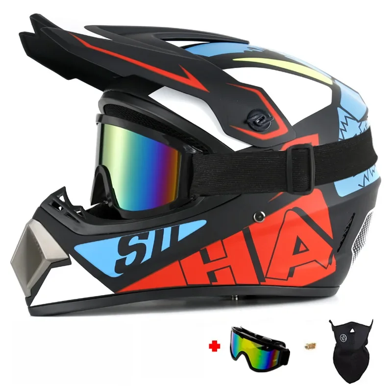 Kask motocyklowy mężczyźni kobiety kask Moto kask do skutera zimowy pełny pokrowiec osobowość motocykl cztery pory roku uniwersalne prezenty — zdjęcie 2