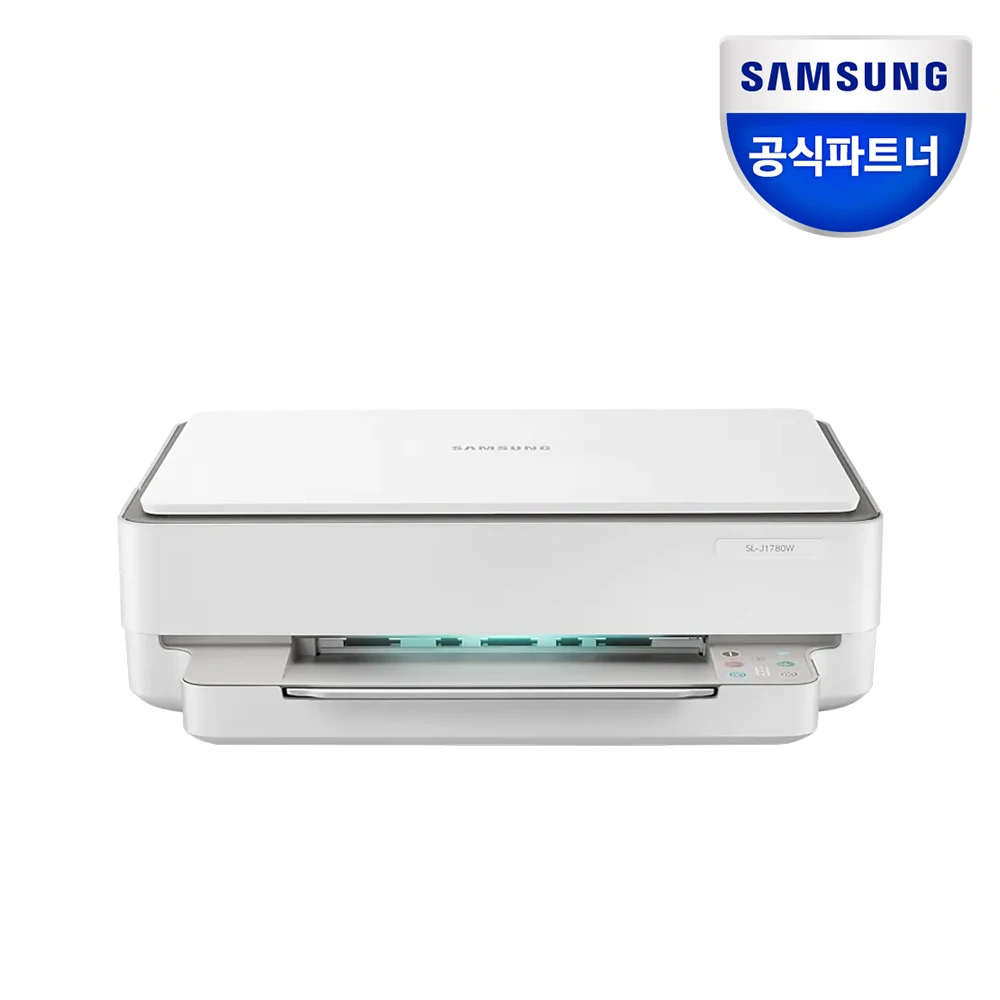 Samsung SL-J1780W color inkjet composite printer with copy scan wireless home office ink