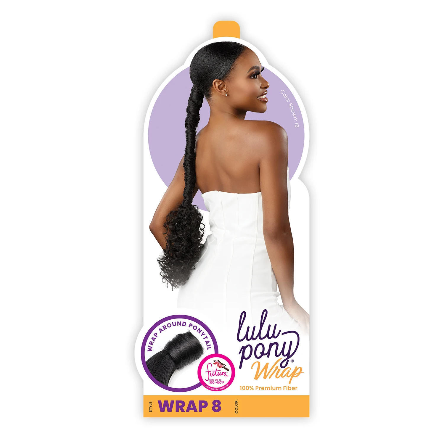 Sensasi Rambut Sintetis Lulu Pony Wrap 8
