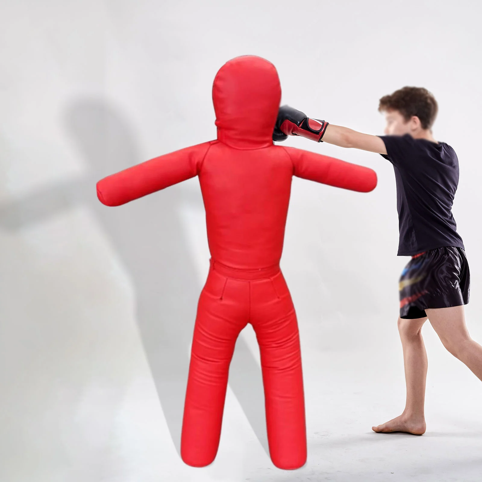 Kids Wrestling Dummy 120cm/130cm Un-filled Karate Kick Boxing Dummy Judo Dummy Bag MMA Grappling Dummy Cover for Home Gym