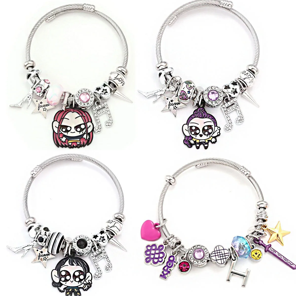 Kpop Armband Demon Hunters Stuff Items Armband Kerstcadeau Voor Vrouwen Kpop Cosplay Sieraden Accessoires Feestkostuums Rekwisieten