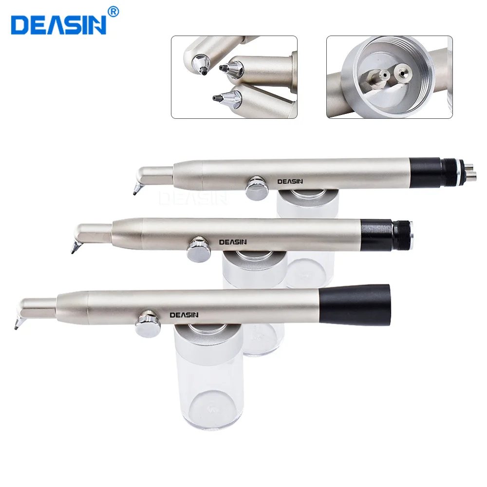 Dental Air Abrasion Sandblaster Polisher Dental Aluminum Oxide Sandblasting with Water KV Coupling Airflow Dental Air Prophy