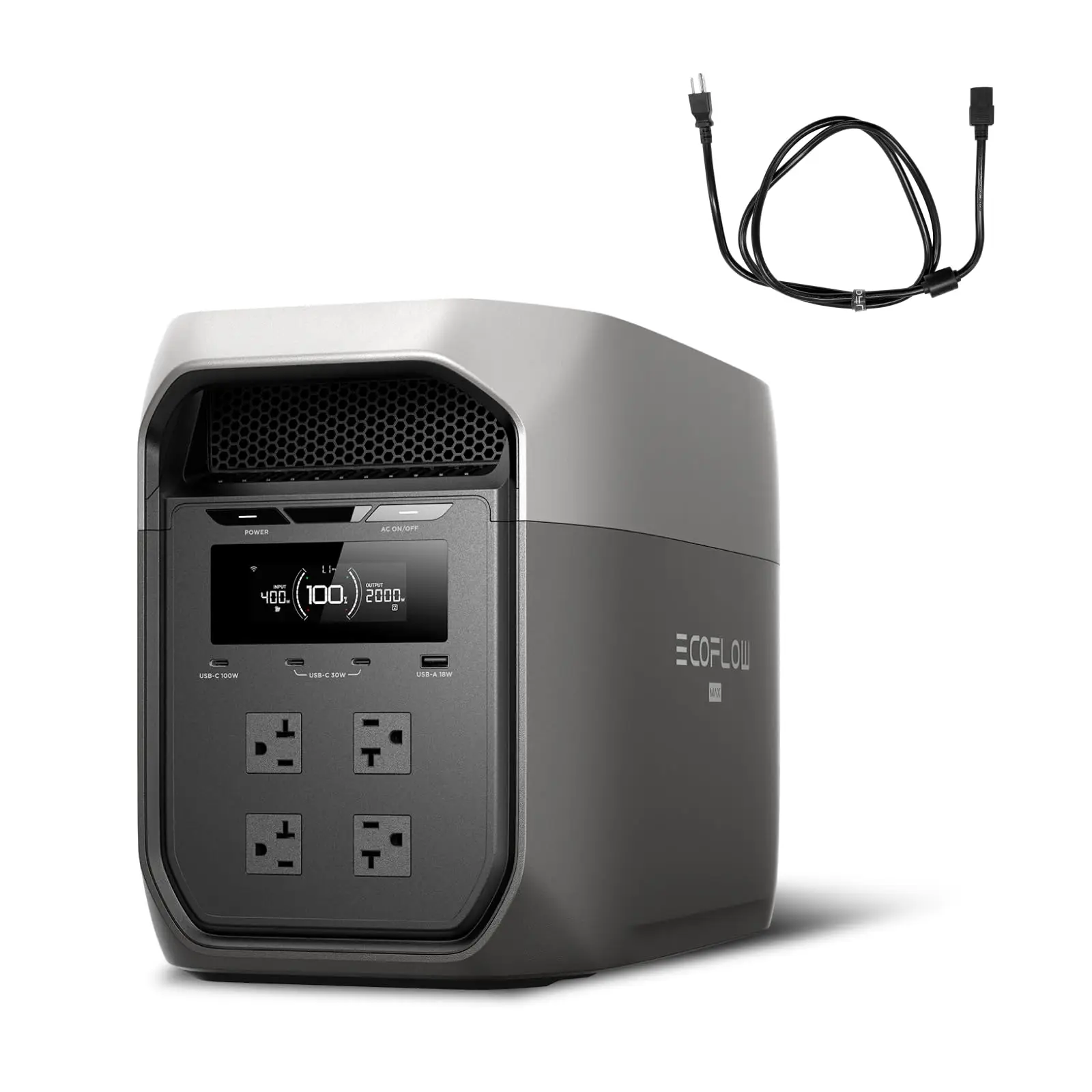 ECOFLOW DELTA 3 1024Wh LiFePO4 Portable Power Station