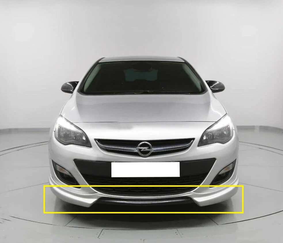 For Opel Astra J HB 2013-2015 Face Lift Front Bumper Extension--Auto Modified Styling Signal Stop Reflector Deflector Horn