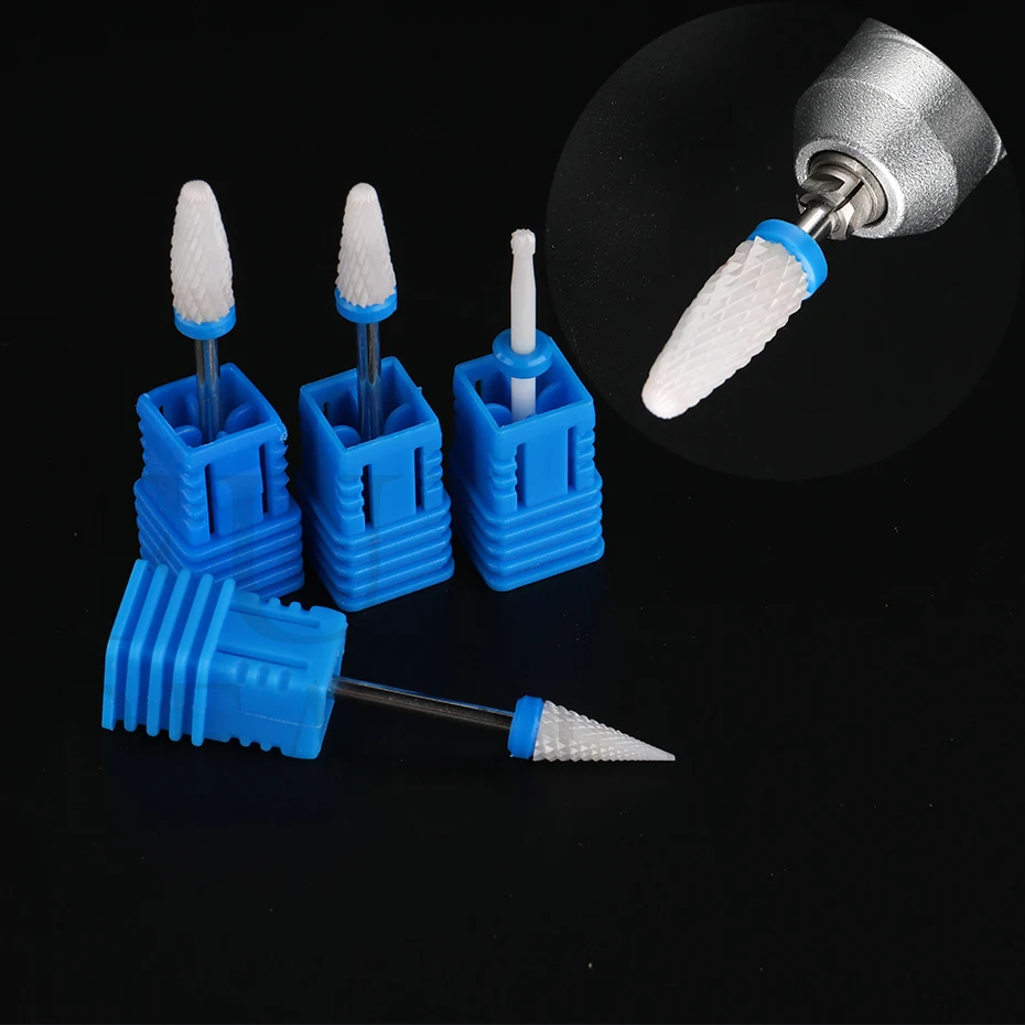 1pcs Nail Drill Bits Electric Grinding Head Exfoliating Clean For Gel Nail Polish Manicure Milling Cutter Files Tools LEKT01-35 images - 6