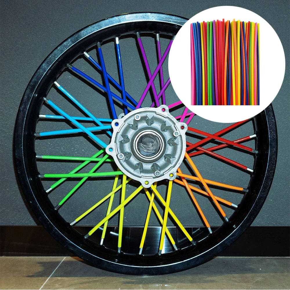 AliExpress 36pcs 17/24mm Universal Motorcycle Dirt Bike Wheel Rim Cover Spoke Skins Wrap Tubes Motocross Wire