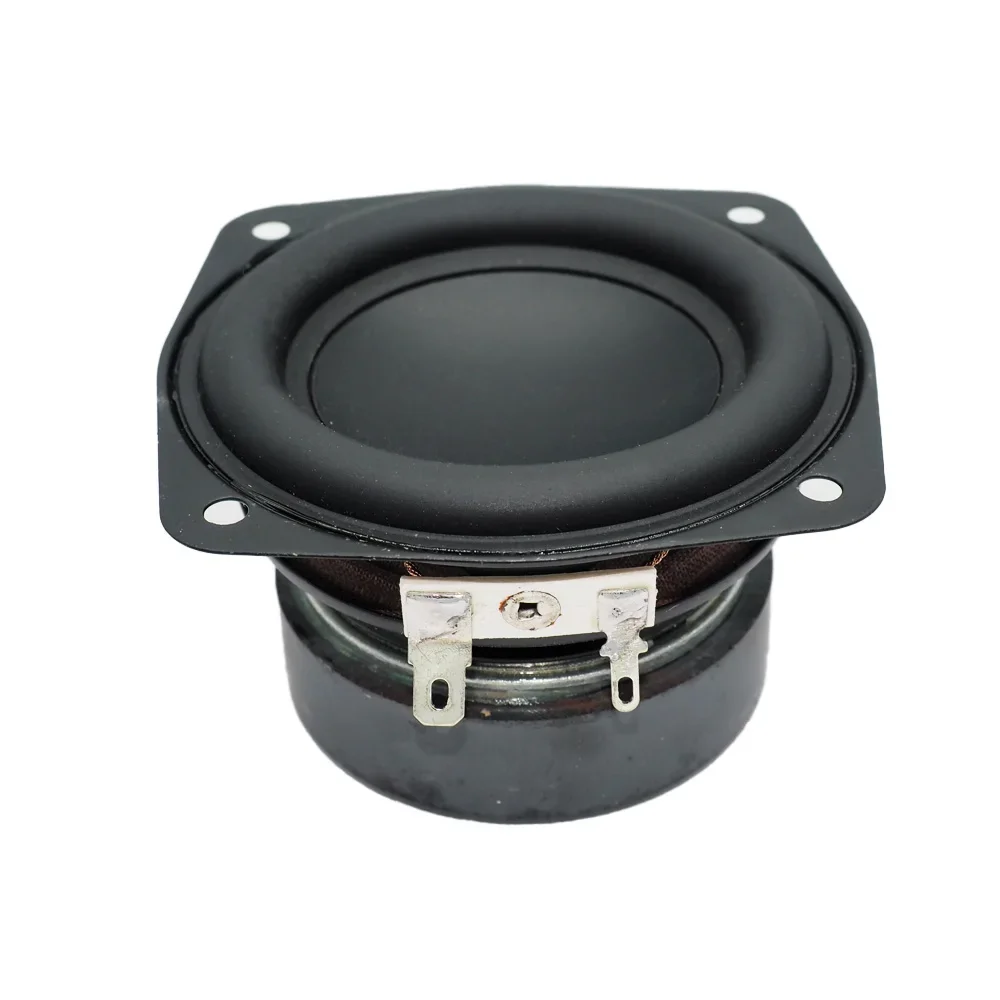 1 pièces 3 pouces 78MM caisson de basses haut-parleur 4 Ohm 15W souper basse Audio carré Woofer bricolage Home cinéma son musique bibliothèque haut-parleur