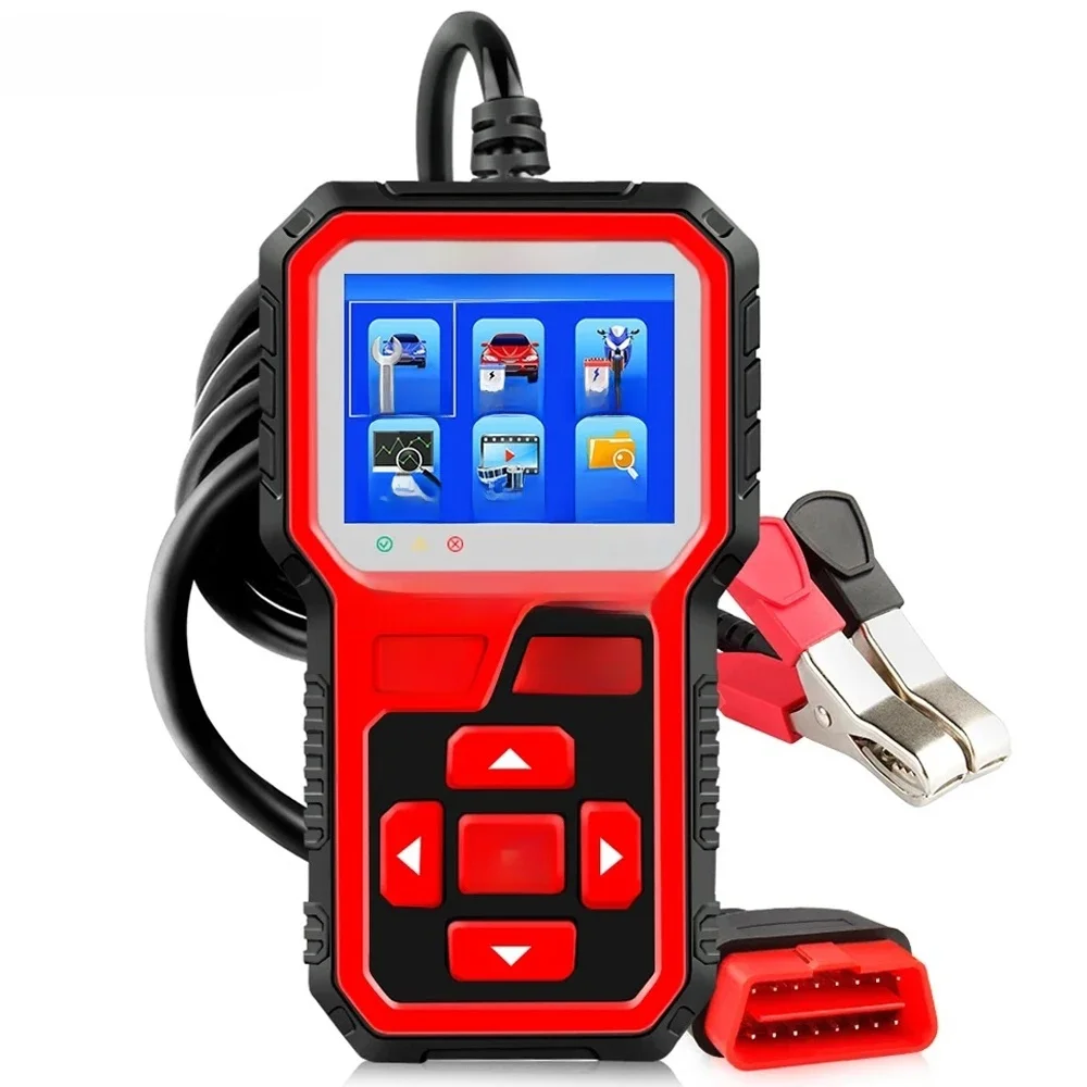 Professional OBD2 Scanner K680 Battery Tester Car Motorcycle Auto Diagnostic Tool Battery test 6V 12V 2000 CCA Scanner Tool