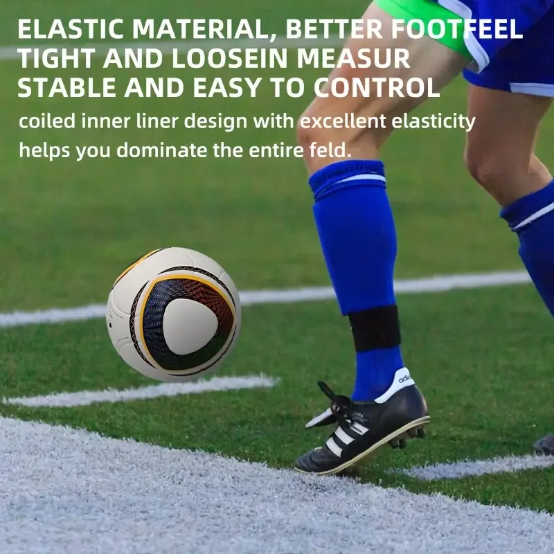 Bola Sepak 2010 Ukuran Standar 5 Bahan PU Berkualitas Tinggi Pertandingan Olahraga Tim Luar Ruangan Rumput Pertandingan Sepak Bola Tanpa Jahitan Latihan Futbol