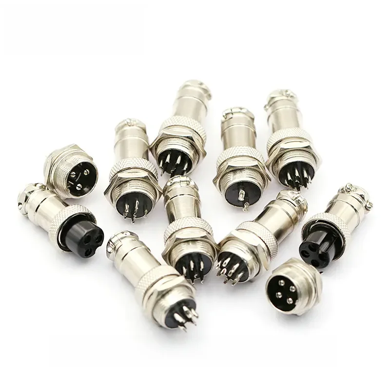 1/5/10 ensemble GX16 2/3/4/5/6/7/8/9 broches mâle et femelle 16mm L70-78 prise d'aviation circulaire connecteur de panneau de fil