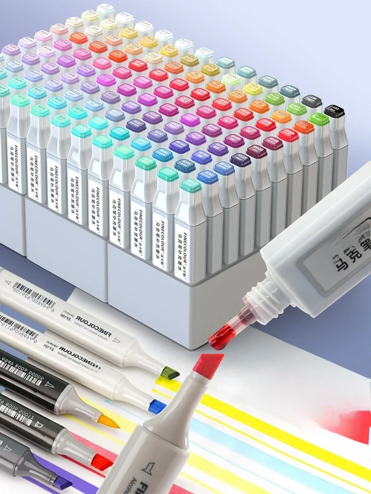 Finecolour 20ML tusz do markerów EF100 EF101 EF102 EF103 EF104 EF105 uzupełniający wkład w płynie atrament 480 kolorów Art EF900 — zdjęcie produktu 7