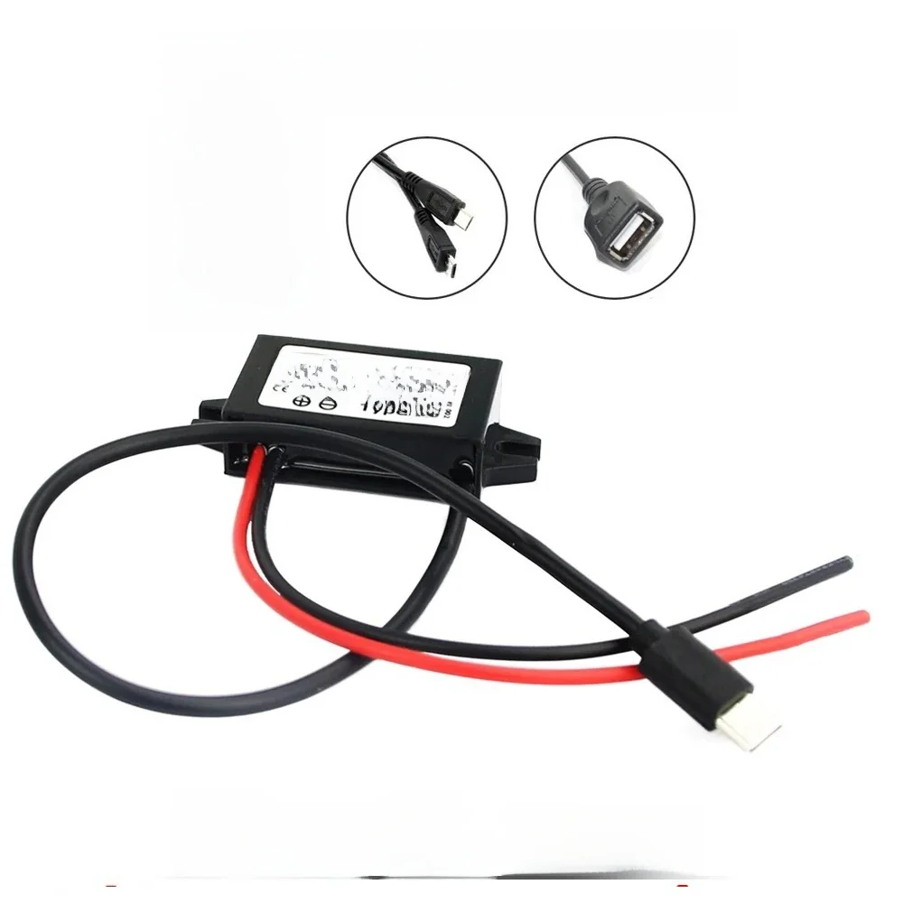 12V 24V bis 5V 3a 15W Regler Netzteil Buck Modul Dual USB Ausgang Netzteil DC DC Wandler für Auto ladegerät