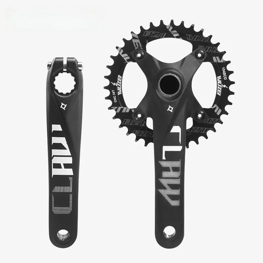 AliExpress NONE Prowheel fat bike crankset 170mm Snow fatbike bicycle crank BCD 104 bb 100MM 120mm 32t 34t 36t 38t 40t 42t chainring accessories
