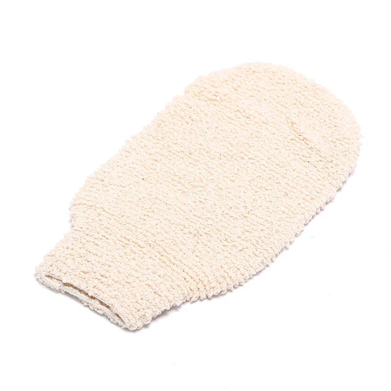 1Pcs Peeling Exfoliating Gloves Shower Body Brush Fingers Bath Towel Peeling Mitt Body Scrub Washcloths Bath Spa Foam Shower