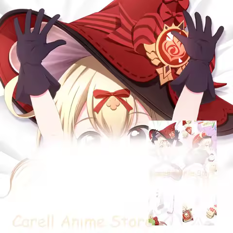 Dakimakura Klee Genshin Impact Anime Double-sided Print Life-size Body Pillow Cover Pillowcase