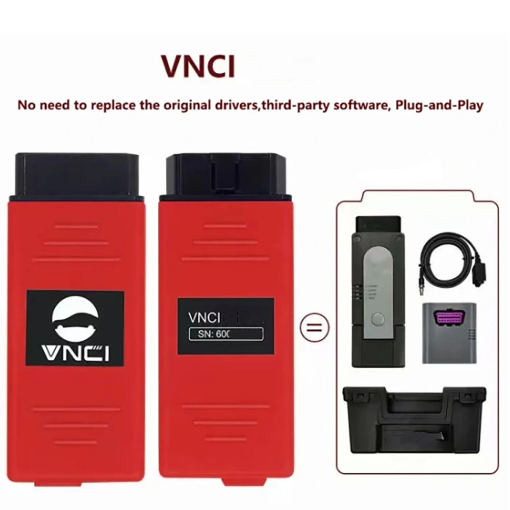 VNCI Diagnostic Tool With DOIP/CAN FD Supports The Latest ODIS Software Plug and Play For for VAG for VW for Audi