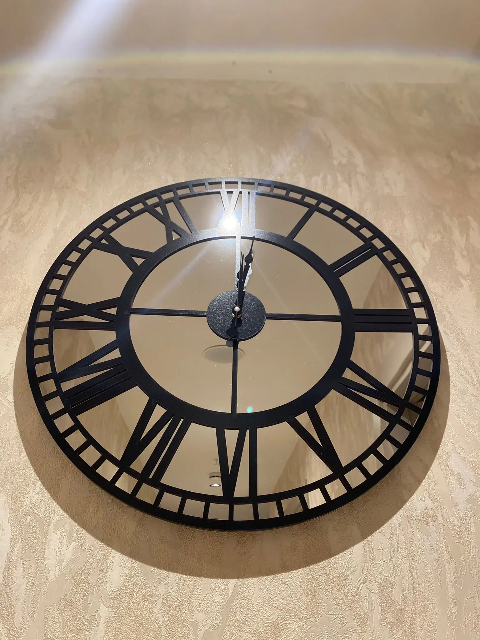 SPECIAL PRODUCTION 60 CM MIRROR WALL CLOCK