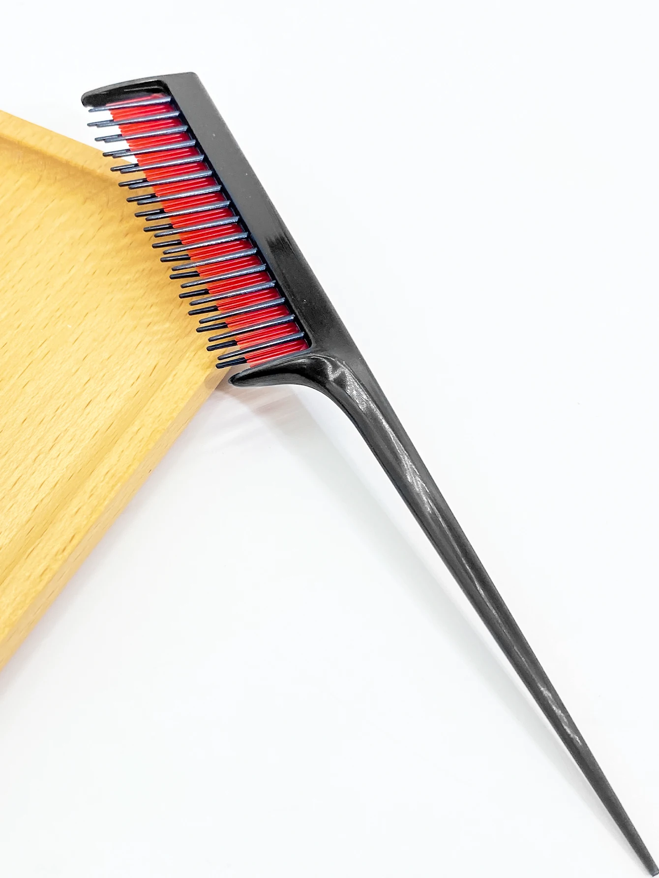 Professional Barber Shop Fluffy Hair Comb Partitioned Hair Comb Salon Hairdressing Tip Comb Plastic Hair Comb Hairdressing Tool