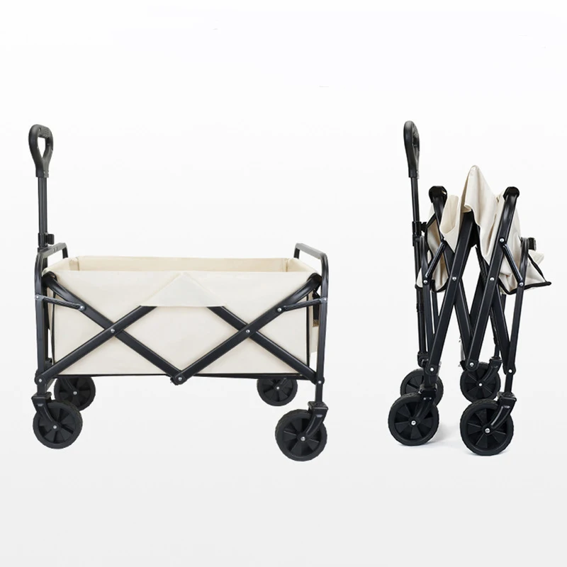 عربة تخييم قابلة للطي محمولة ، عربة حديقة عائلية خارجية #3