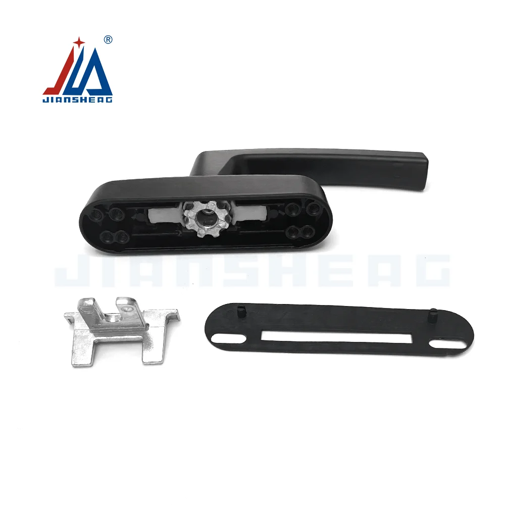 Arched Window Handle for Thermal Break Windows - 2-Point Locking & Single-Direction Operation