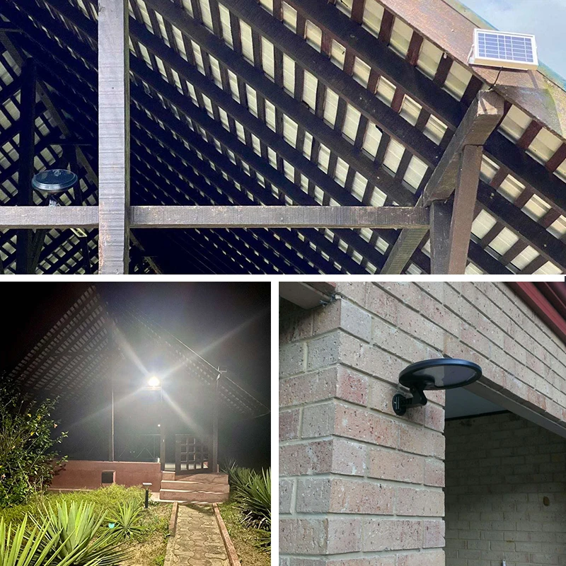 Imagem -05 - Acmeshine 800lm Luz de Parede Giratória de 180° Movida a Energia Solar à Prova Dágua Ip65 Luz de Sensor de Movimento Humano Decoração ao ar Livre Jardim Passagem Luz de Rua Solar Luz de Vedação Iluminação de Garagem