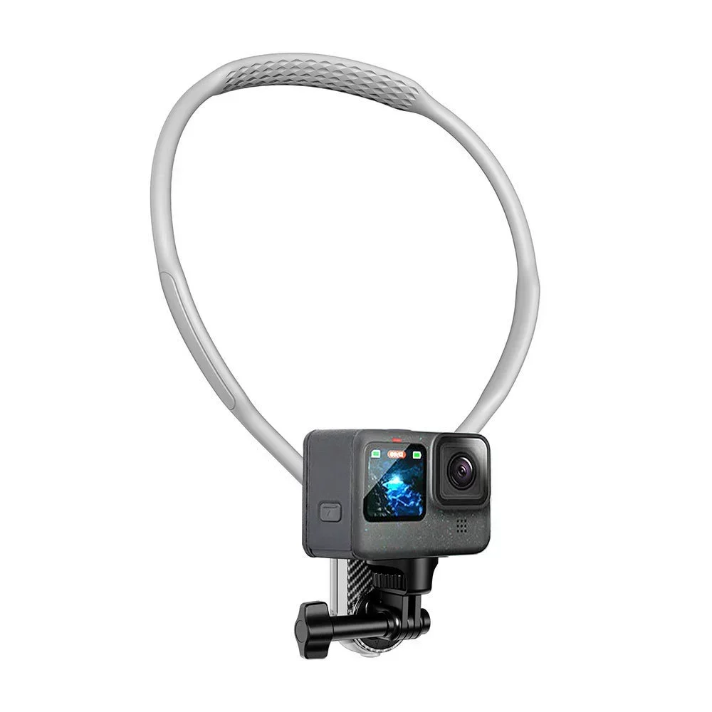 AOPATU Universal Neck Bracket Chest Mount - Hands-Free Holder for iPhone Android Action Camera Compatible with GoPro Dji