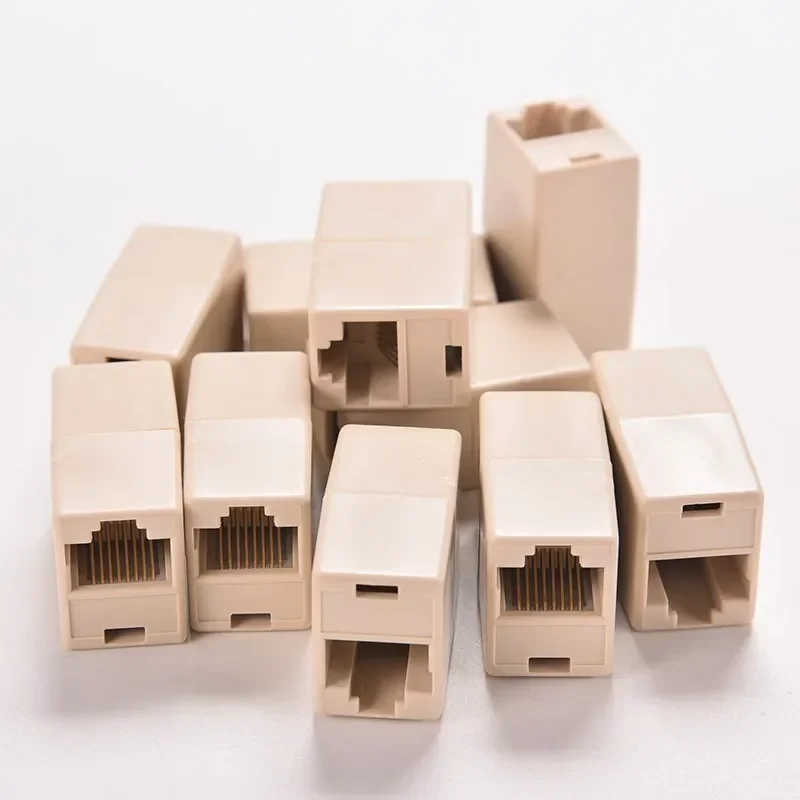 Uniwersalny łącznik złącze wtykowe RJ45 Cat5 8P 8C do rozszerzania szerokopasmowego sieć Ethernet przewód LAN wtyczka przedłużacza łącznika — zdjęcie 2
