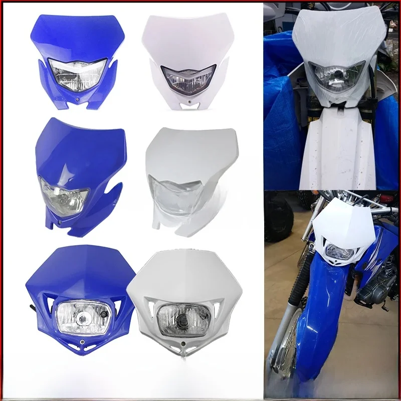 AliExpress MOSOKOYO Motocross Headlight H4 12V Dual Sport For Yamaha WRF250 400 426 450 YZ TTR WR XT MX Kawasaki Enduro Dirt Bike Head Light Enduro