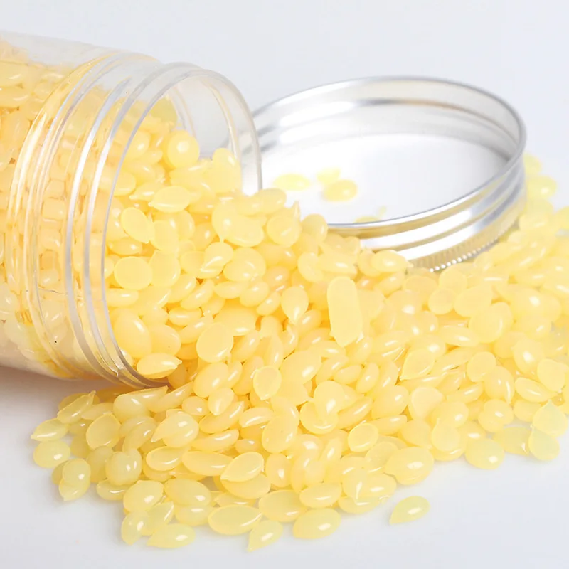 400g fagioli di cera depilatoria pellicola calda cera perline di cera dura per Bikini viso capelli gambe braccio depilazione fagiolo indolore per donna uomo