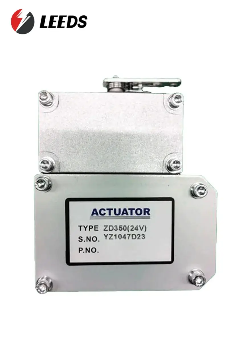 Imagem -03 - Atuador Eletromagnético Eletrônico Controlador do Acelerador Série Motor Diesel Zd350 24v