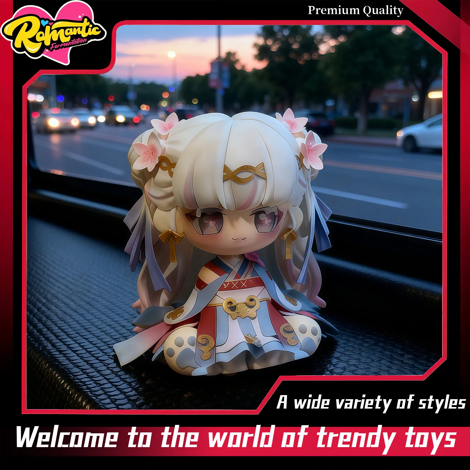 Popular Anime Merchandise - Figurinha de Anime GK Versão Q