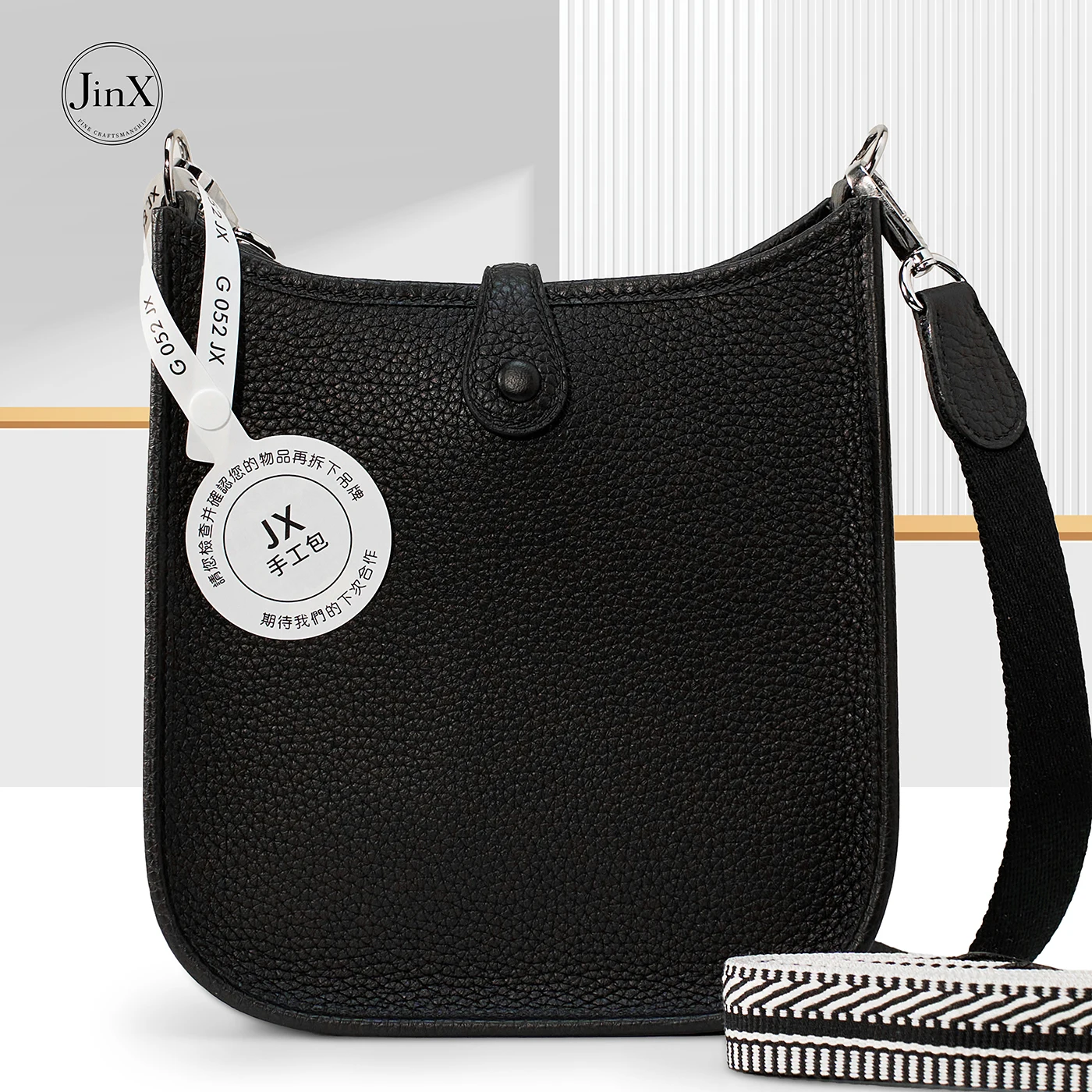 Women Genuine Leather Crossbody Bag Mini Shoulder Bag Soft Cowhide Leather Silver Metal Hardware Casual Fashion Handbag