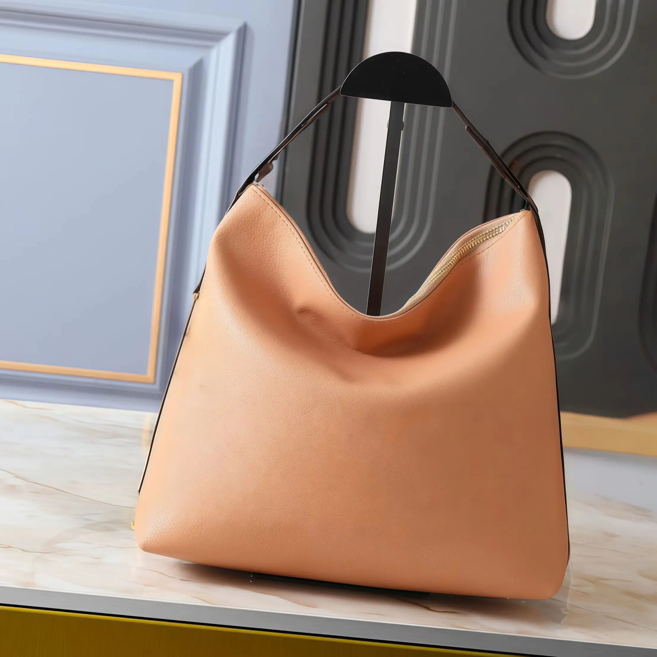 

2025 New Adjustable and Detachable Handbag/Crossbody Bag, Multifunctional Women's Backpack, Light Brown, 30 x 26 x 10 cm