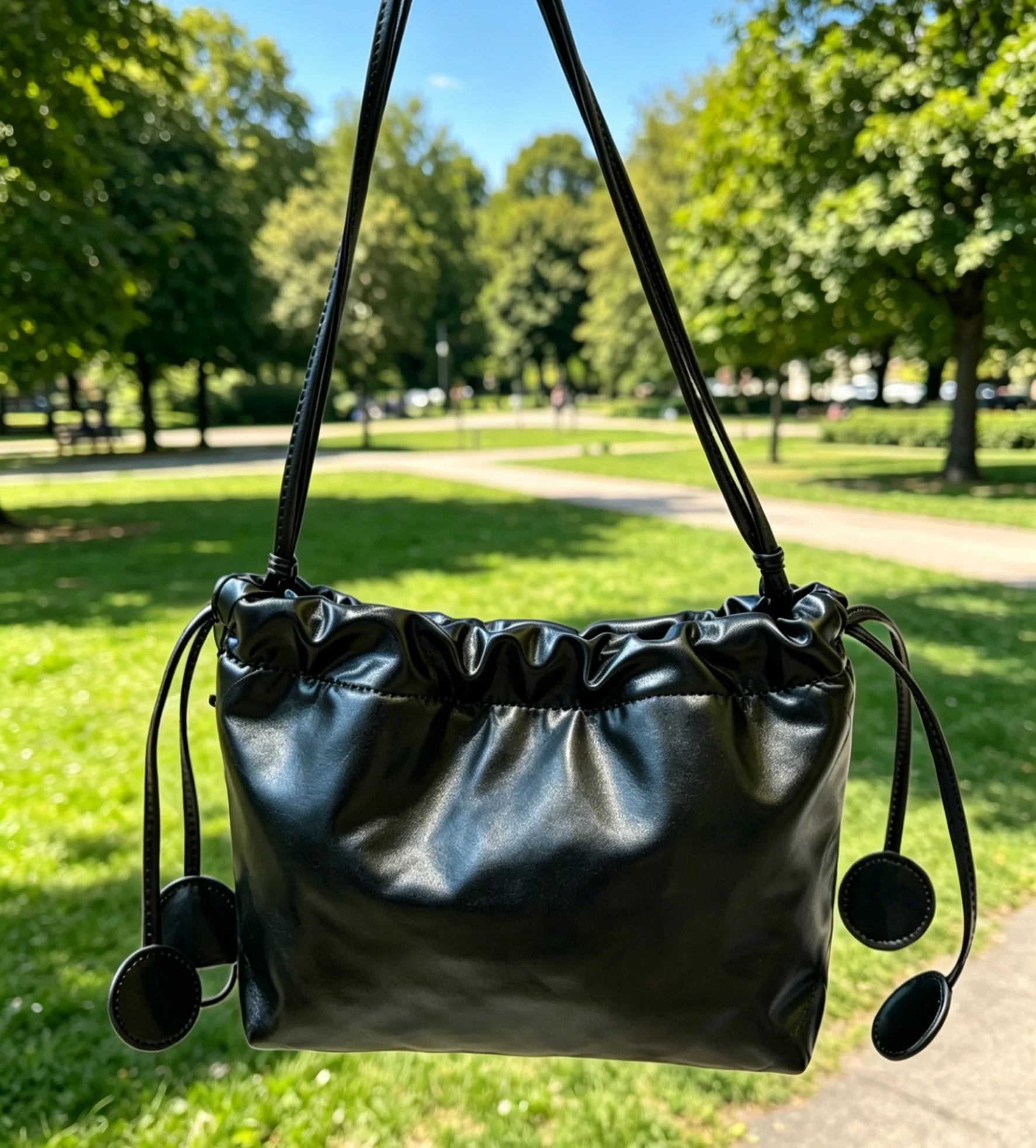 2026 Size: 21x18 cm NO BOX New Model - Versatile and Fashionable PU Leather Bag - Durable, High-Quality and Affordable
