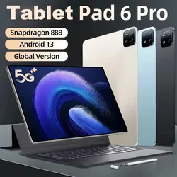 2024 Pad 6 Pro versione globale Tablet Android 13 11 pollici 16GB 512GB 1TB 2.4G/5G Dual Wifi HD 5G Tablet PC Pad originale 6 Pro