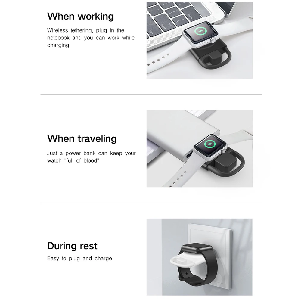 Bezprzewodowa ładowarka magnetyczna 2 w 1 dla Apple Watch 8 7 6 5 4 3 2 SE ultraszybki podstawka ładująca dla iWatch Apple Watch ładowarka