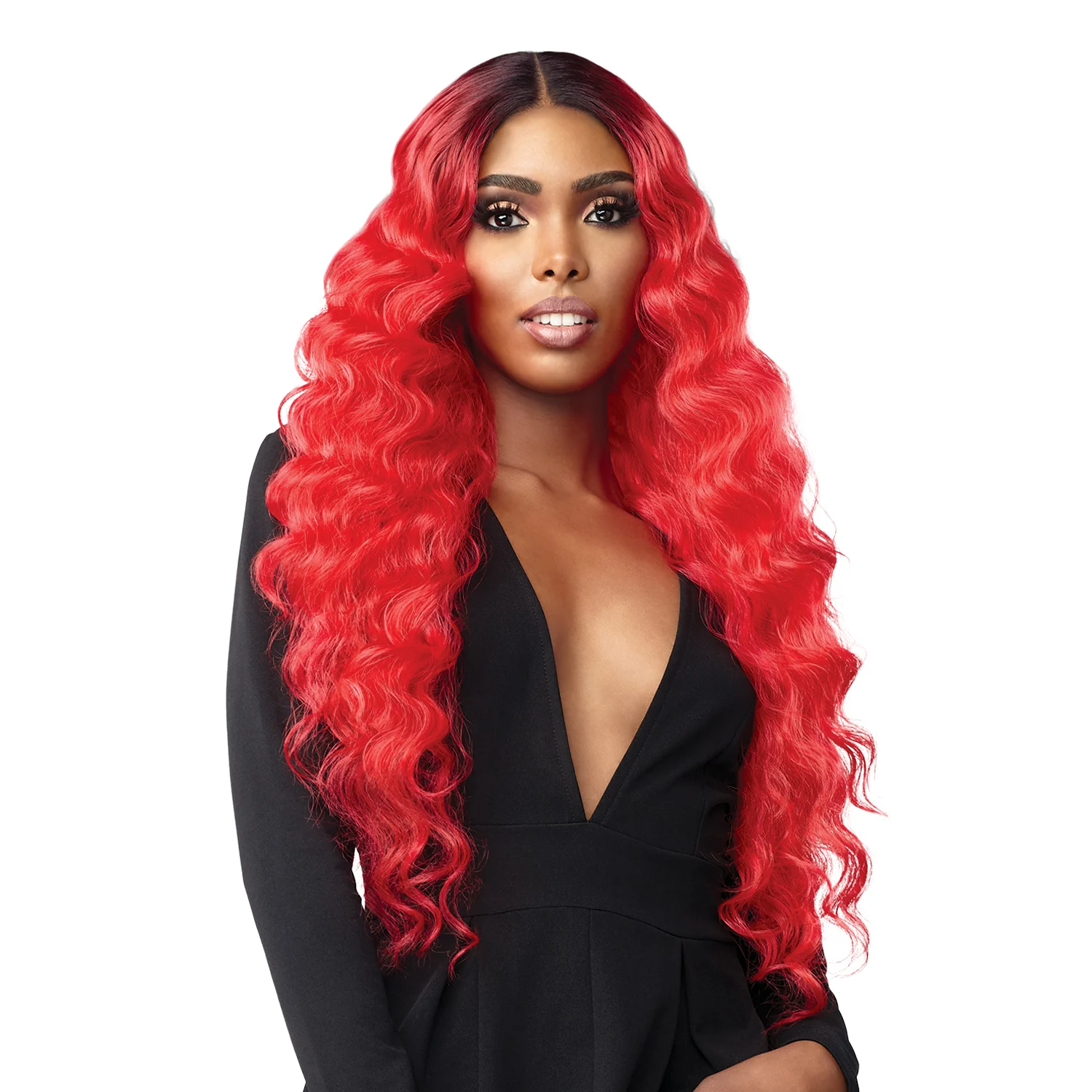 Sensationnel Vice HD Lace Front Wig Unit 5 - Long, Realistic Hairline, Soft Texture, Easy Styling