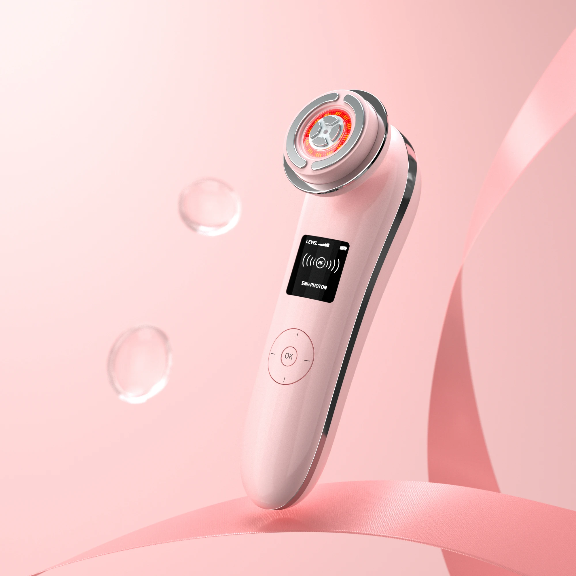 

Photon Beauty Device with RF EMS Cooling Massager RF Tender Skin Apparatus for Face Lifting Reduce Wrinkles