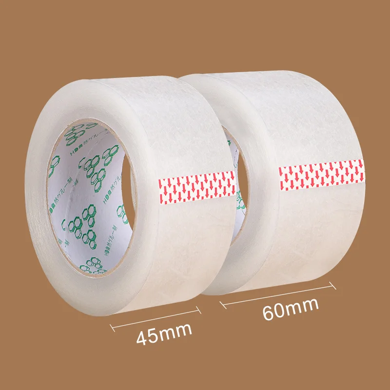 Transparent Tape BOPP Paper Packaging Sealing Tape Logistics Packaging Sealing Adhesive Paper Sealing Cartons