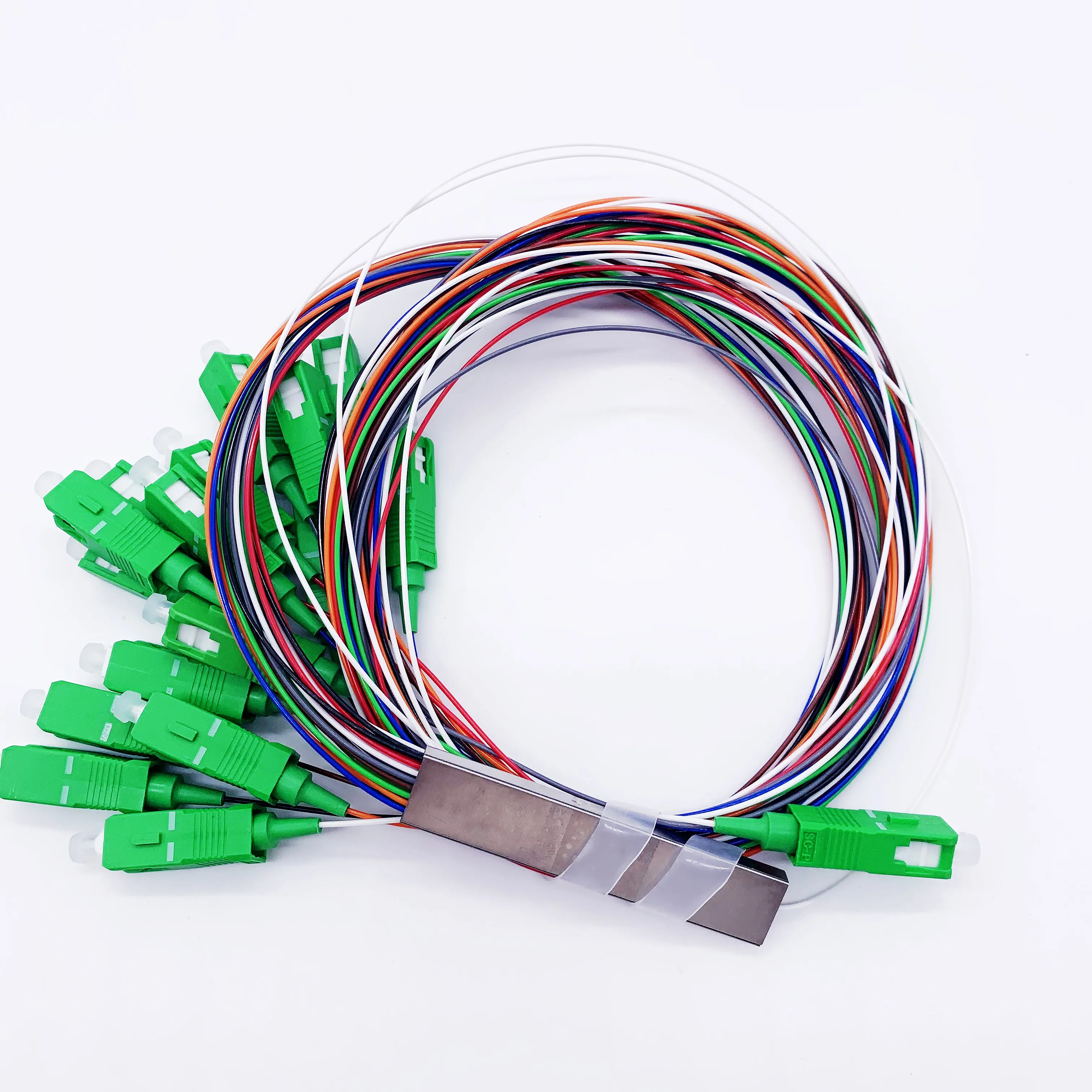 Divisor de fibra óptica Opitc, conector divisor de tubo, 5 piezas, 10 piezas, 1x2, 1 × 4, 1 × 8, 1 × 16, 1 × 32