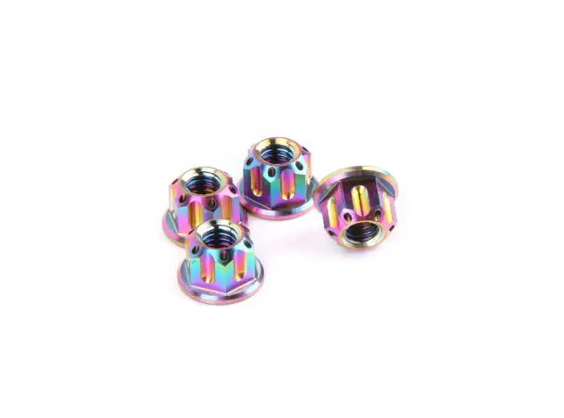 D1RC 4pcs Titanium M4 Wheel Nuts RC Crawler Drift Car Wheel Hub Upgrade Parts