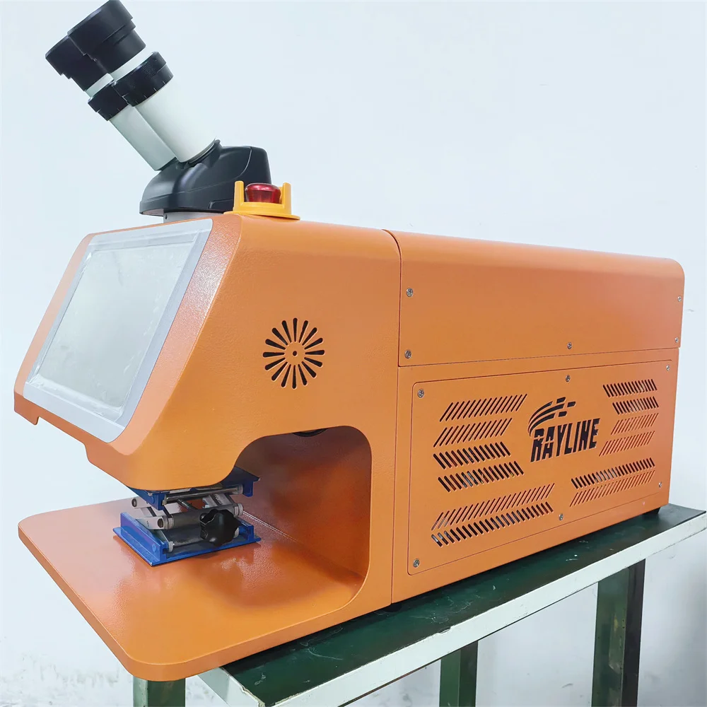 200W Jewelry Welding Machine with Microscope CCD, Pulse Arc Spot Welder for Precision Jewelry Watch Dental Eyeglasses Repair