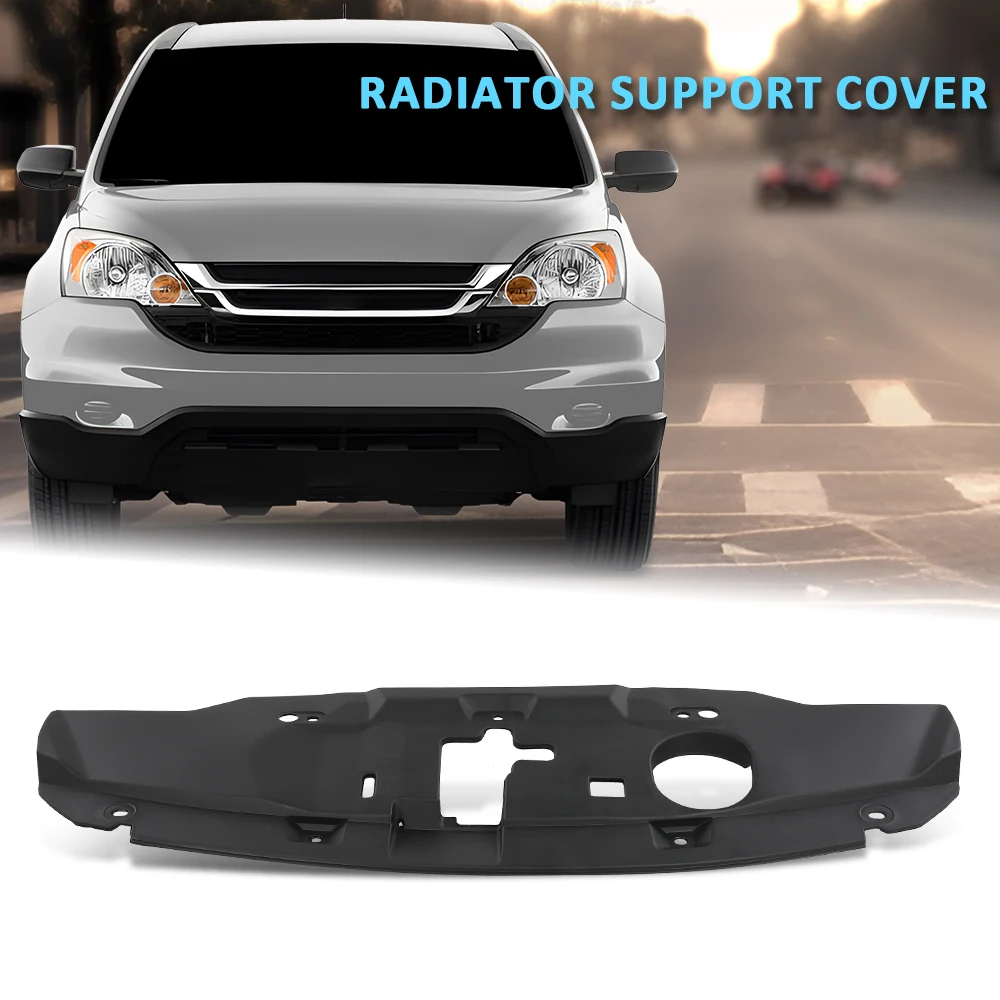 Couvercle de Support de radiateur supérieur adapté pour Honda Cr-V Ho1224105 2010 2011 71141Swa000 Pp noir, accessoires de voiture robustes et durables