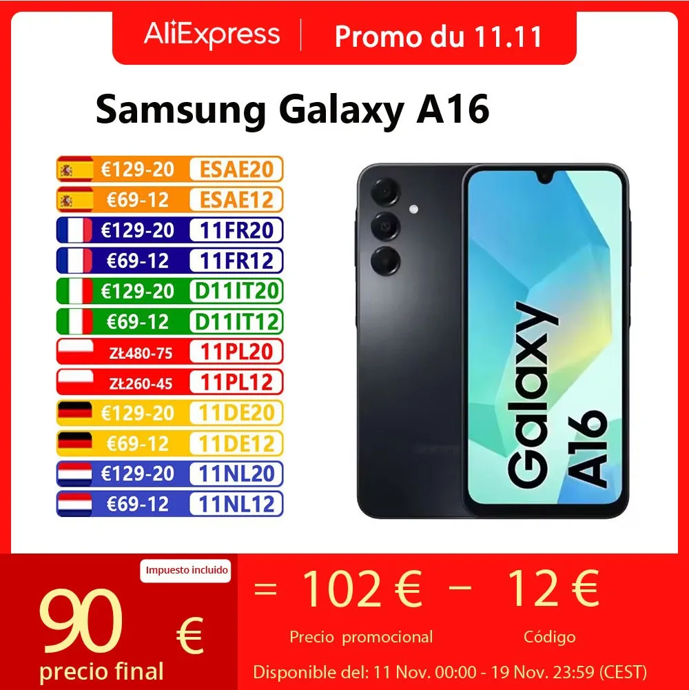 Samsung Galaxy A16 4G Smartphone 4GB 128GB MTK 6.7 Samsung Galaxy A16 4G Smartphone 4GB 128GB MTK 6.7