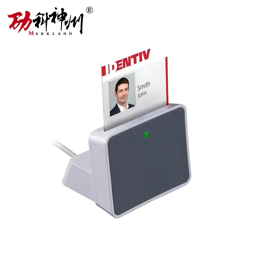 A high-speed Thai ID card reader that supports one-handed operation