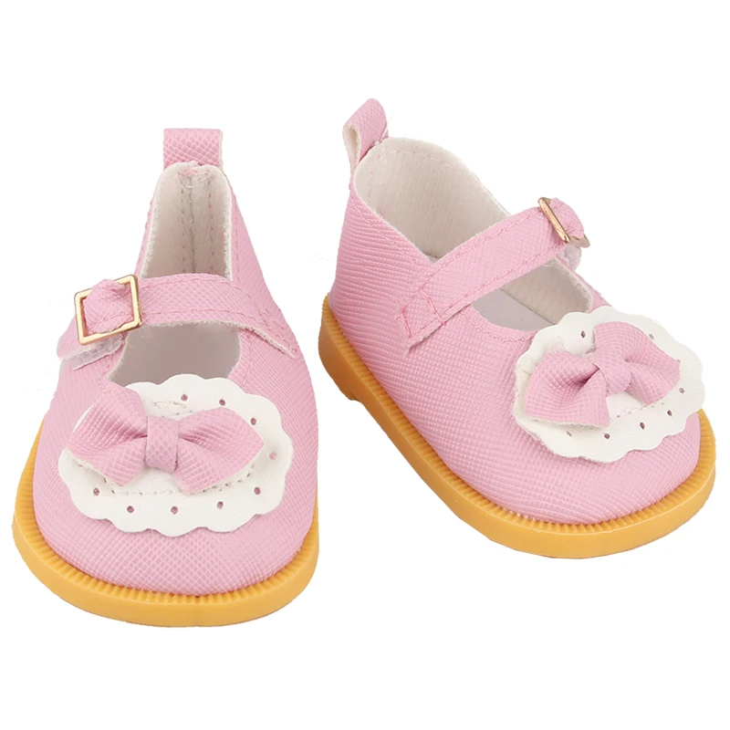 7 Cm Doll Shoes Clothes Handmade Boots For American 18 Inch Girl&43Cm Baby New Born,OG Doll Accessories Shoes Gift Festival Toy