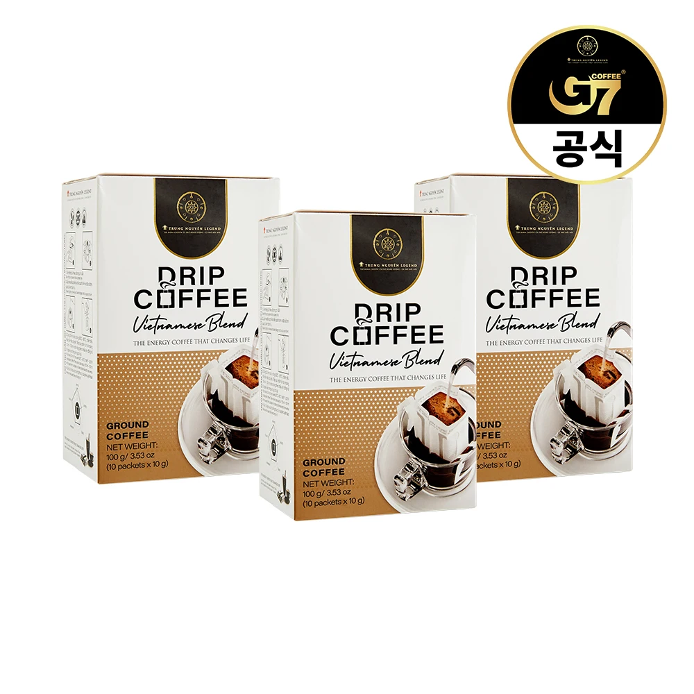 G7 Vietnamese Coffee Zunwen Former Dlip Coffee Vietnam Iz Blend 10G 10x3 Piers