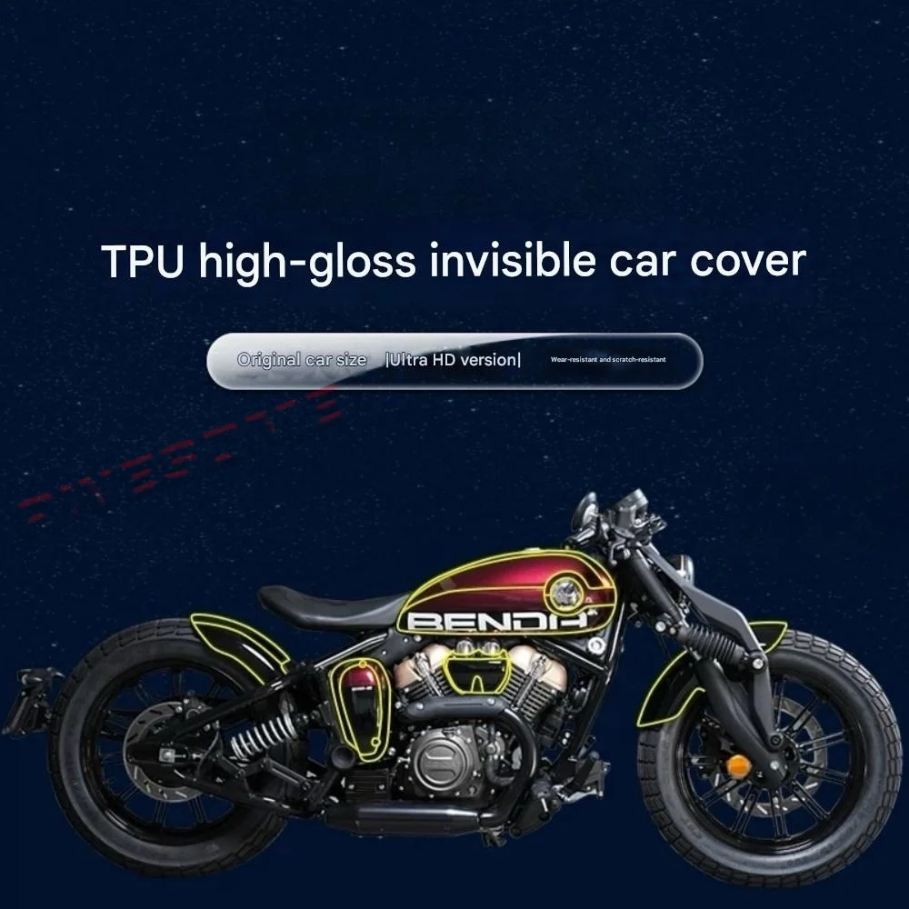 Motorcycle Stickers For fit BENDA NAPOLEON BOB 250 250 Napoleon Bob Modified Fuel Tank Sticker