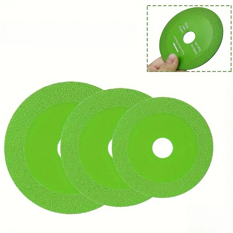 1 szt. 100/115/125mm diamentowe ostrze do cięcia szkła cienkie brzeszczoty trwała tarcza do cięcia kamienia do szkła ceramicznego płytka jadeitowa marmur — zdjęcie 2